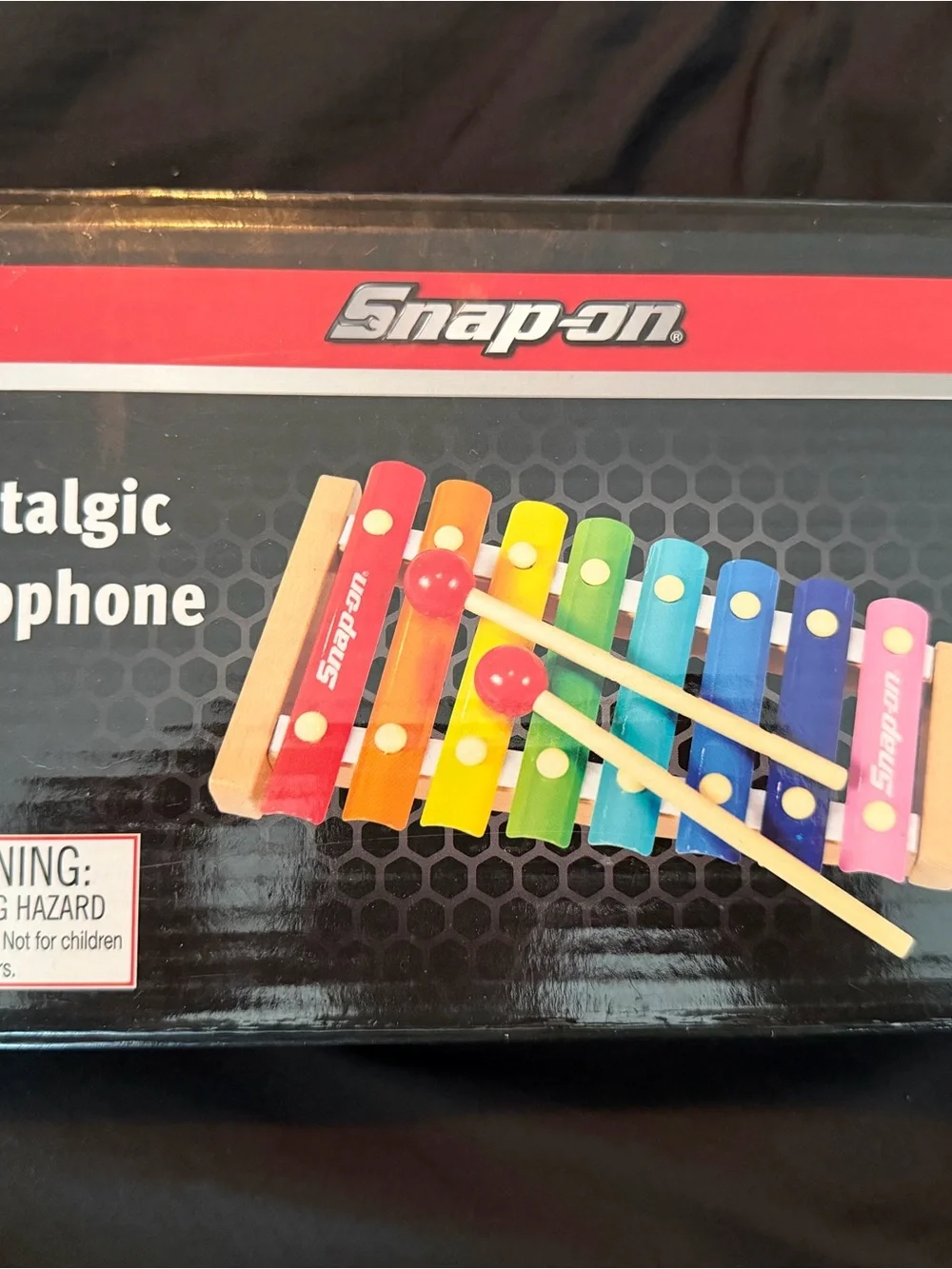 Snap-on Rainbow Xylophone Toy - Multicolor